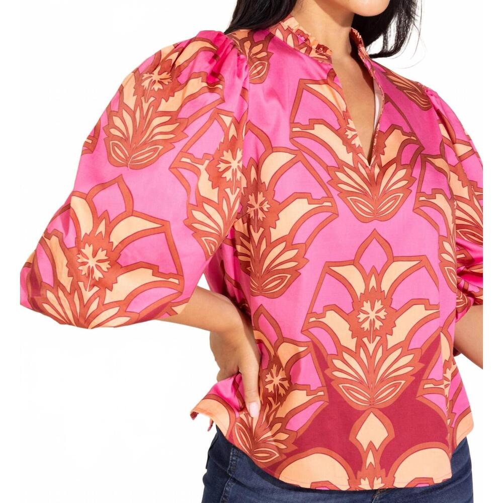NEW ALDEN ADAIR ali top in desert rose - Picture 6 of 10